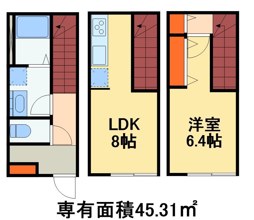 MOK-TERRACE流山セントラルパークの物件間取画像