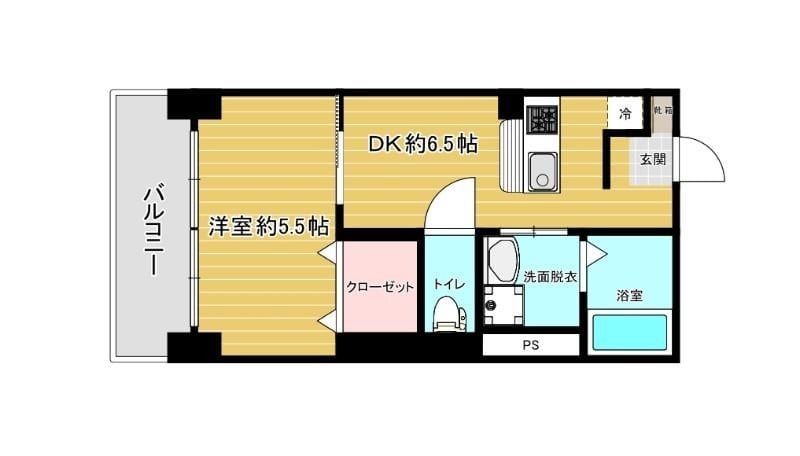 リファレンス愛宕の物件間取画像