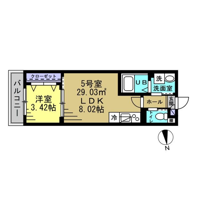 ＴＫＰ新松戸Iの物件間取画像