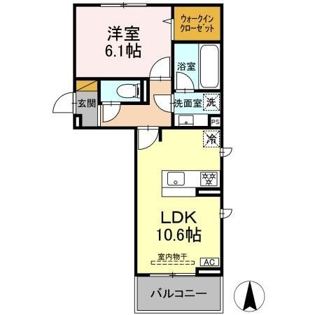 エトワール野田 IIの物件間取画像