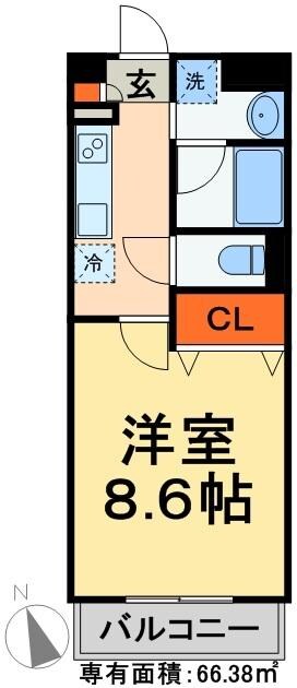 ルミエールIIの物件間取画像