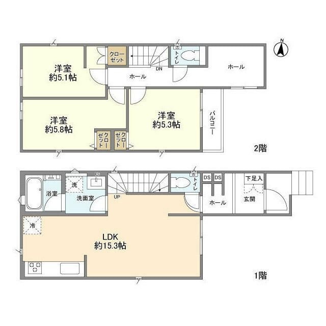 Ｋｏｌｅｔ柏弥生町＃０２の物件間取画像