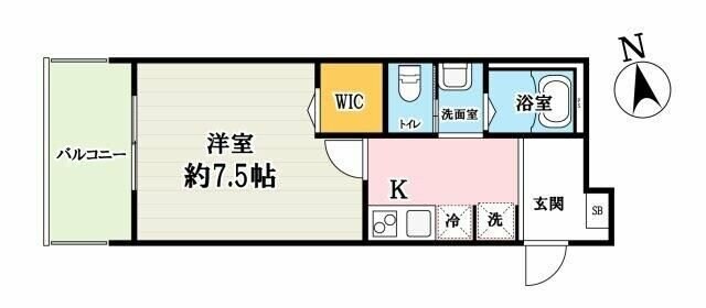 （仮称）キャメル南流山９Ａの物件間取画像