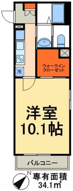 ブライトパインの物件間取画像