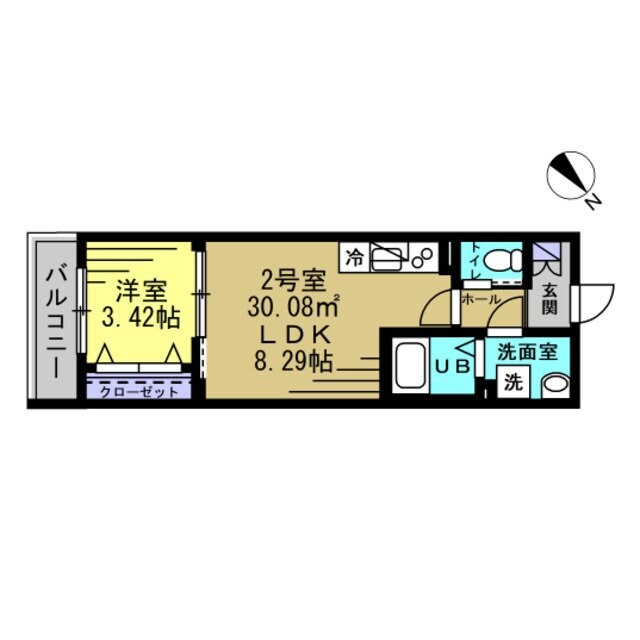 Ｃｒｅｓｔの物件間取画像