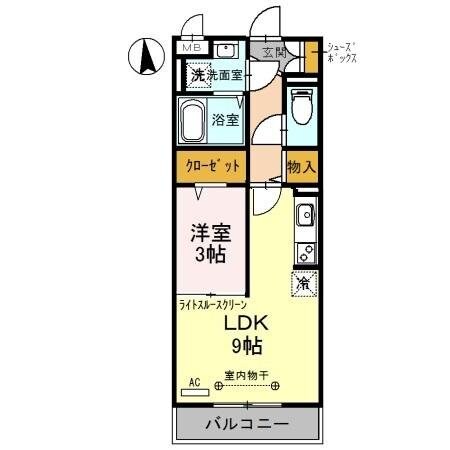 メルヴェーユの物件間取画像