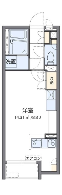 レオネクストイディアル　Ｔの物件間取画像