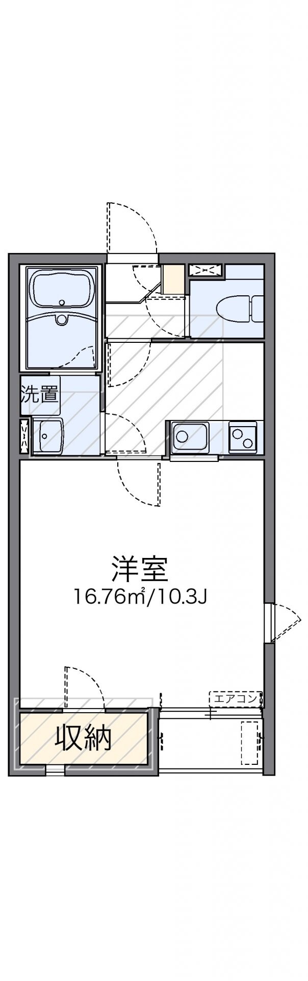 レオネクストさくら３の物件間取画像