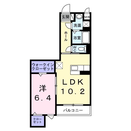 仮称；北栄３丁目マンションの物件間取画像