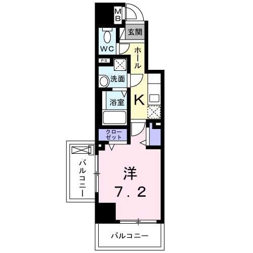 フォーシーズン千葉の物件間取画像