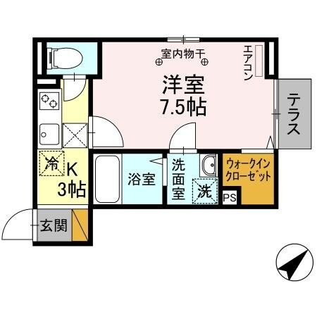 Maison Serenaの物件間取画像