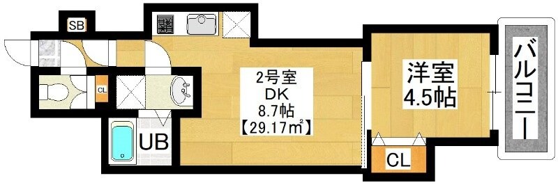 ＧＲＡＮＤ千葉中央（グラン千葉中央）の物件間取画像