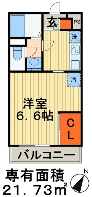 リブリ・谷津の物件間取画像