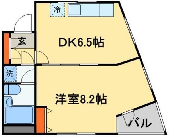 リベルテの物件間取画像