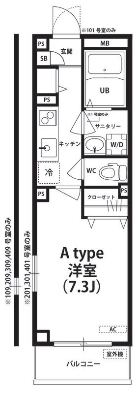 リブリ・Okuboの物件間取画像