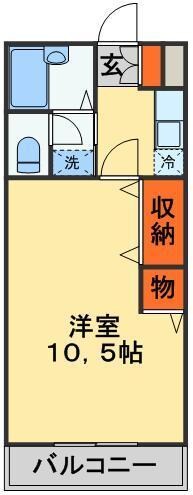 ＣＡＳＡ夏見台の物件間取画像