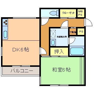 プライムシティ行徳の物件間取画像