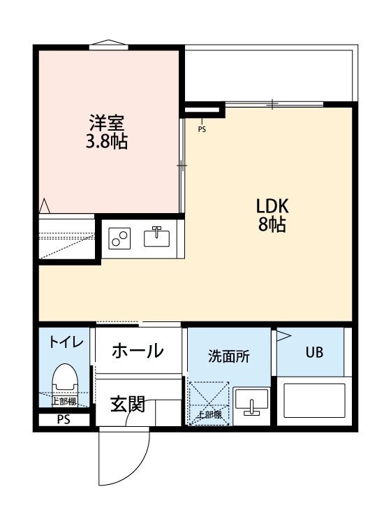 robot home 西千葉の物件間取画像