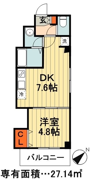 ｉｌｃｅｎｔｒｏ(イルチェントロ)本千葉駅前の物件間取画像