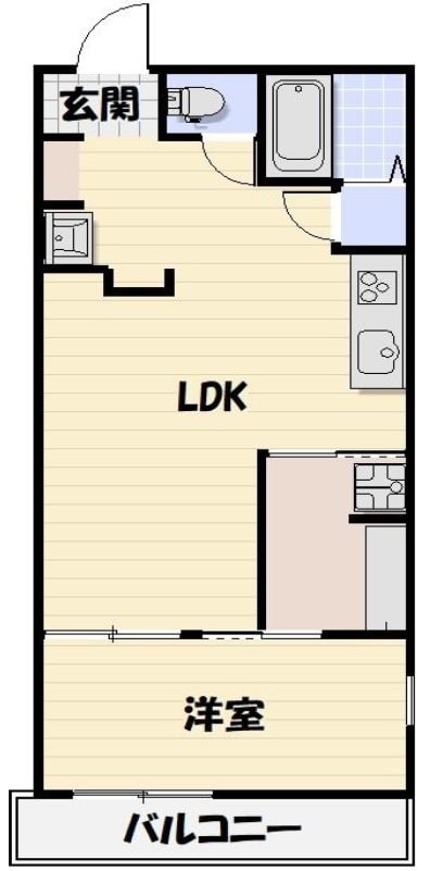 Ｌｉｋｅ作草部２ｎｄの物件間取画像