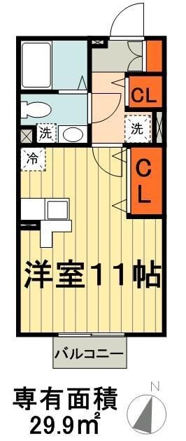 ＦＥＬＩＣＥ青葉の杜の物件間取画像