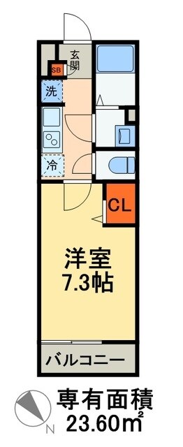 物件間取画像