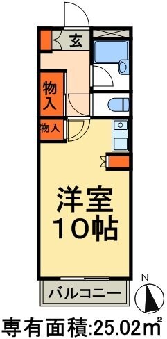 物件間取画像