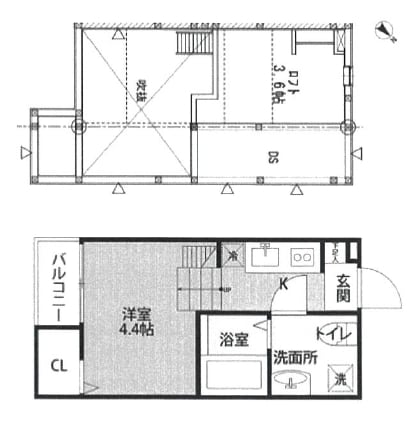 ラブリーレジデンス稲毛の物件間取画像