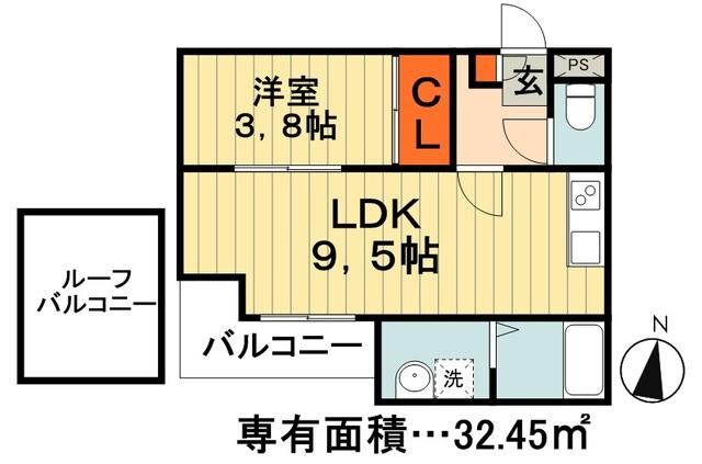 グランティック　アントレの物件間取画像