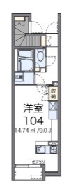 レオネクスト美浜の物件間取画像