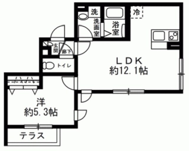 グランコート幕張の物件間取画像