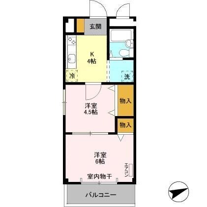 グランドメゾン緑町　の物件間取画像