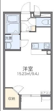 レオネクストウォーターリリーの物件間取画像