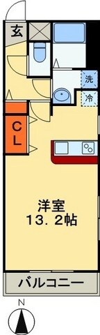 物件間取画像