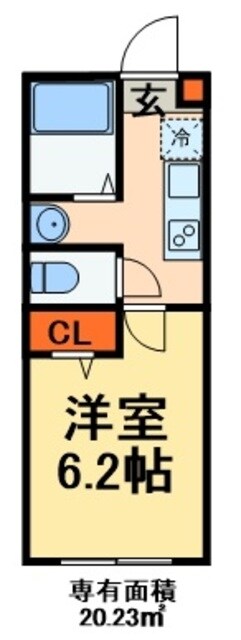 シャルロット幕張の物件間取画像