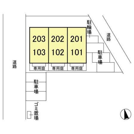 サングリーンＢ　の物件内観写真