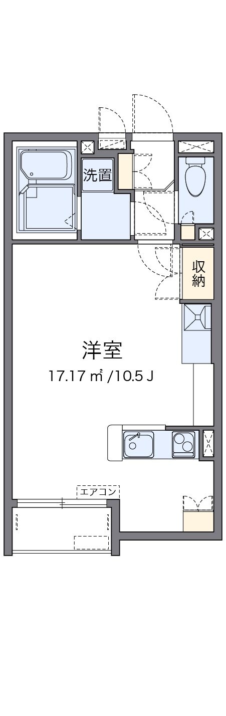 レオネクスト幕張ザ　ファーストの物件間取画像