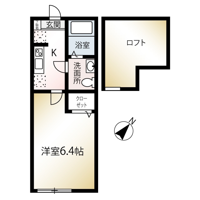 MQuarto新検見川の物件間取画像