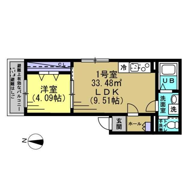 コンフォーティア蘇我の物件間取画像