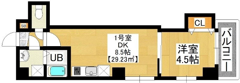 ＧＲＡＮＤ千葉中央（グラン千葉中央）の物件間取画像