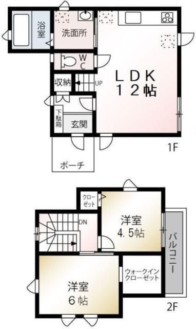 小中台町Ｙ戸建ての物件間取画像