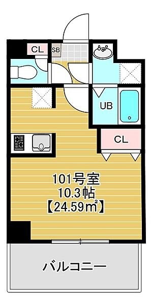 ニュートリノ要の物件間取画像