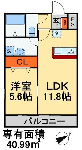 リブリ・LOTUSの物件間取画像