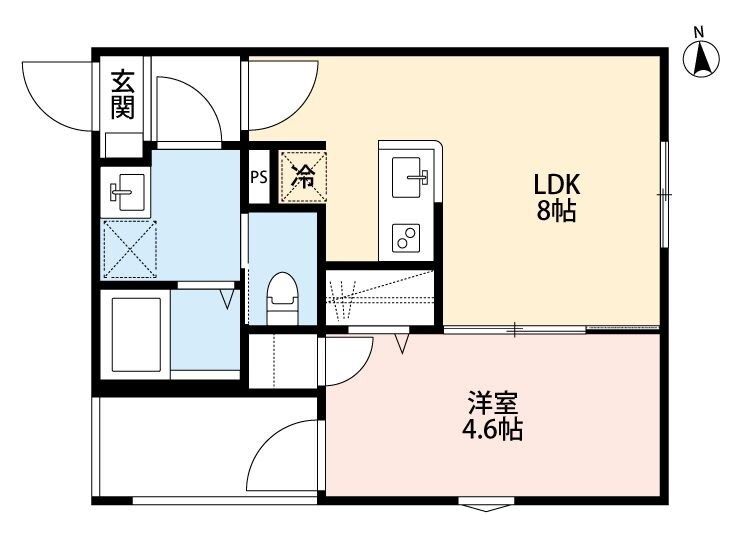 C・FLATSの物件間取画像