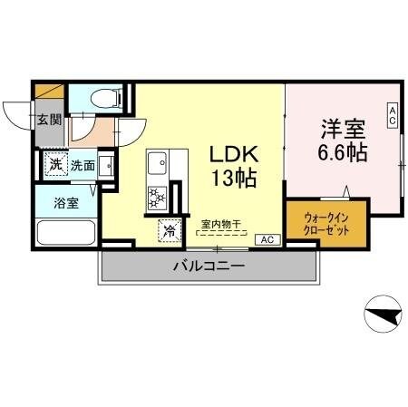 仮）D-ROOM今井2丁目の物件間取画像