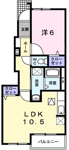 チェルシーテラスIIの物件間取画像