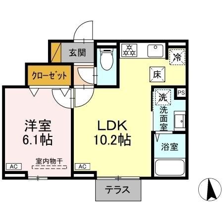 汐見丘PJの物件間取画像