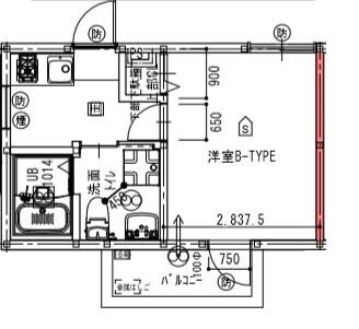 ロイヤルメゾン幕張本郷の物件間取画像