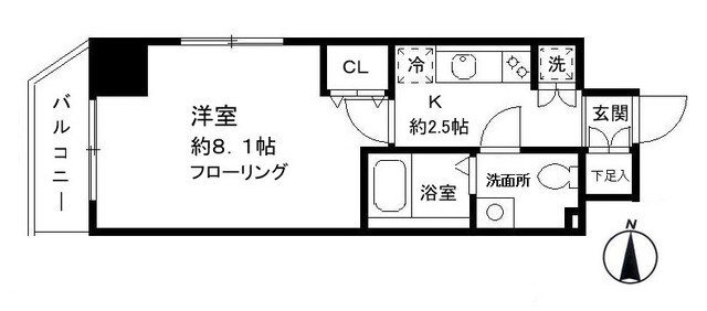 バードピア実籾の物件間取画像