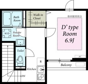 リブリカーサブランカの物件間取画像